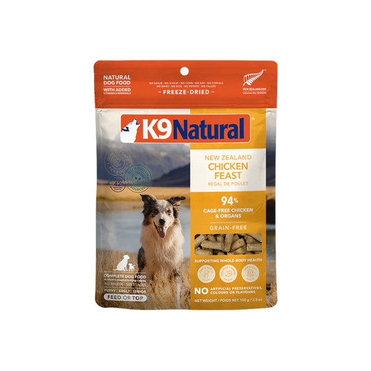 K9 Natural New Zealand Chicken Feast Freeze-Dried Dog Food