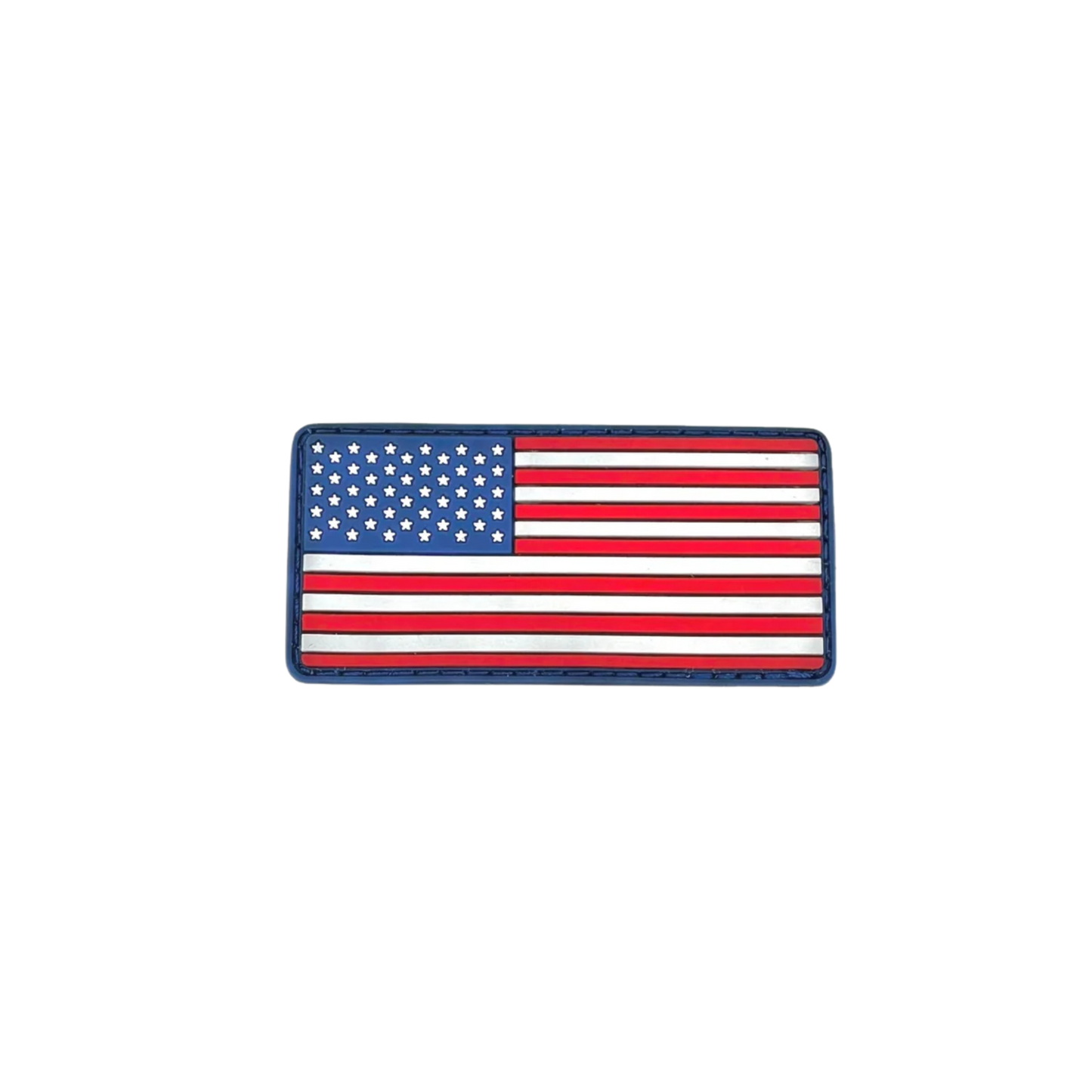 Kiloniner American Blue PVC Morale Patch