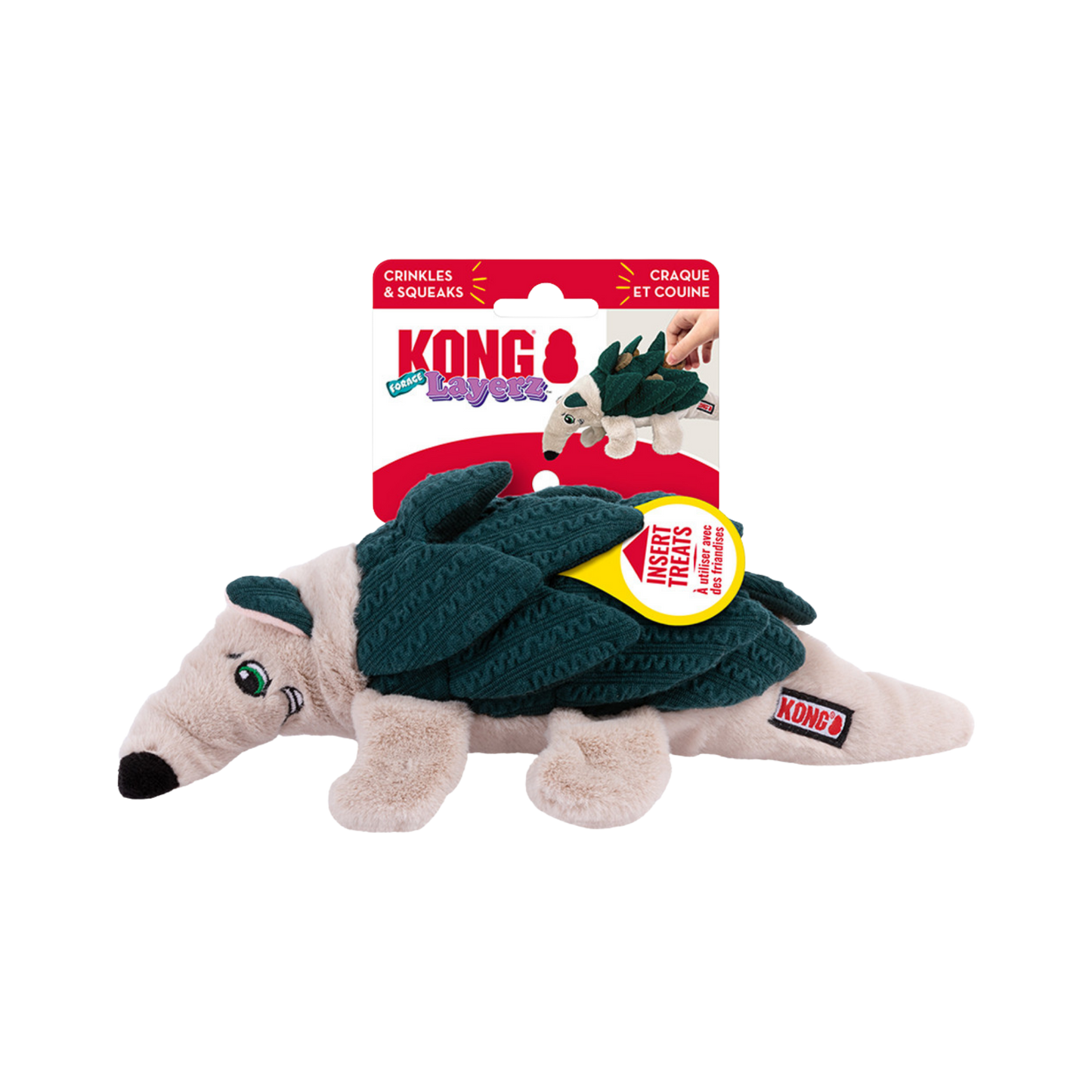 Kong Forage Layerz Armadillo