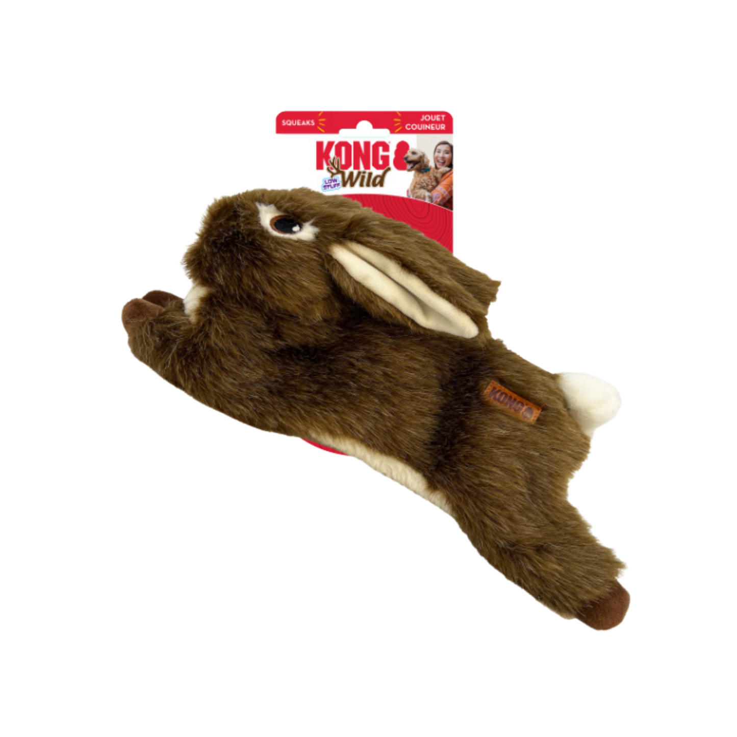 Kong Low Stuff Wild Rabbit