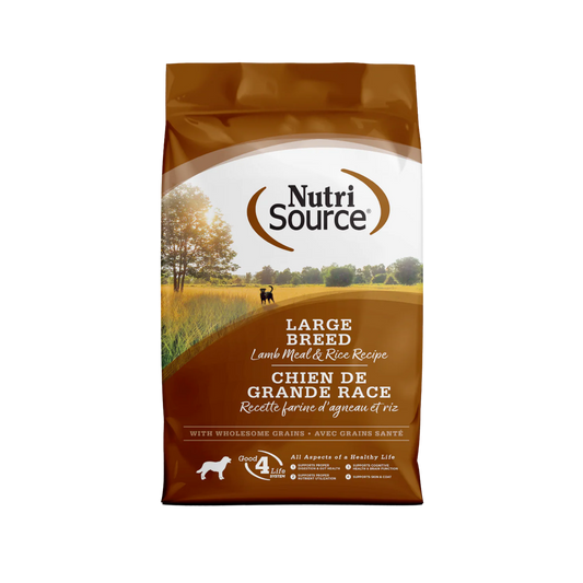 Large Breed Lamb Meal & Rice Dry Dog Food, 26lb