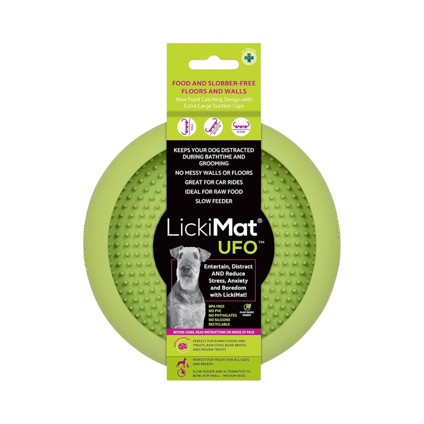 Lickimat Dog Bowl UFO