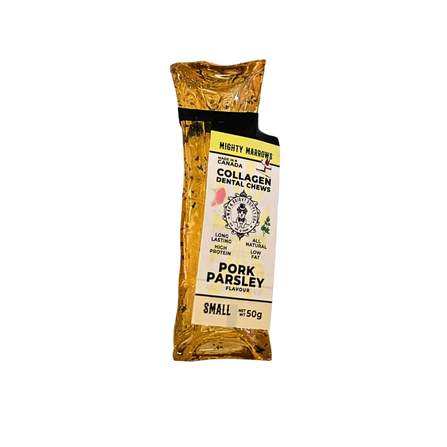 Mighty Marrows Pork Parsley Collagen Dental Chews