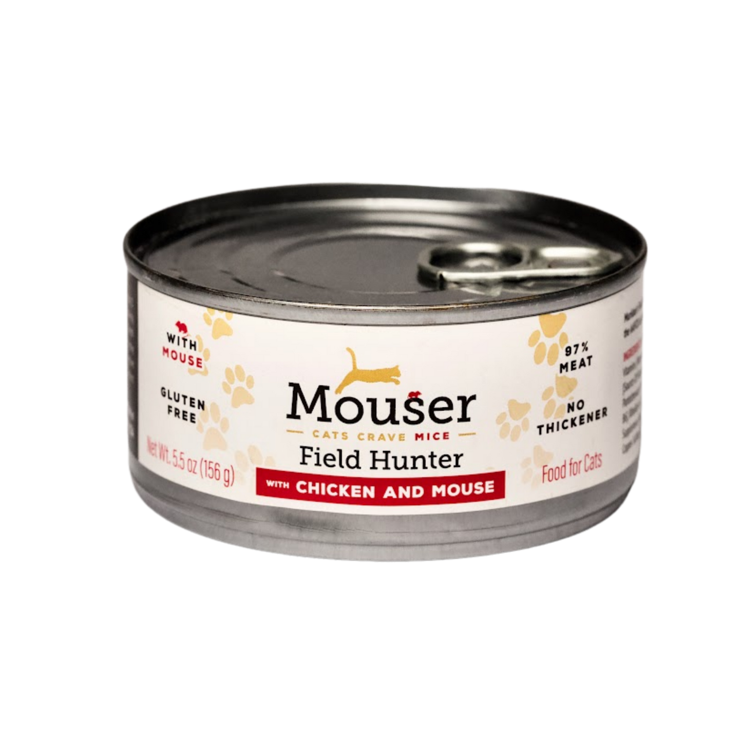Mouser Field Hunter with Chicken & Mouse Wet Cat Food, 5.5oz