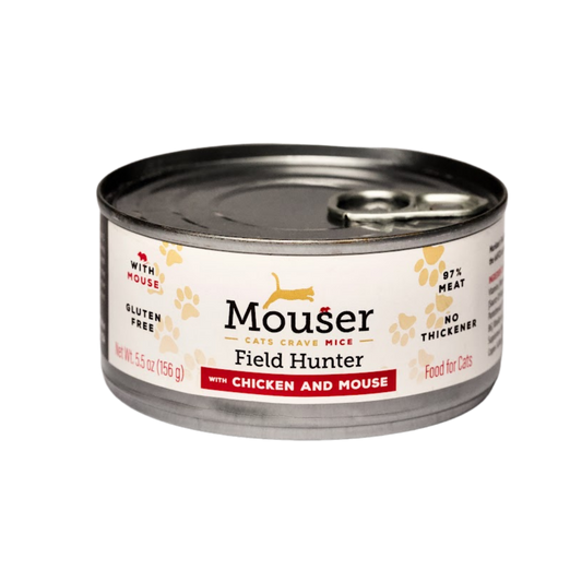 Mouser Field Hunter with Chicken & Mouse Wet Cat Food, 5.5oz