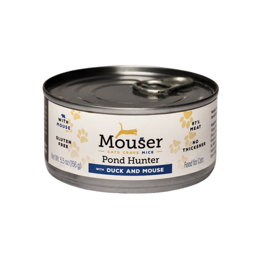 Mouser Pond Hunter with Duck & Mouse, 5.5oz