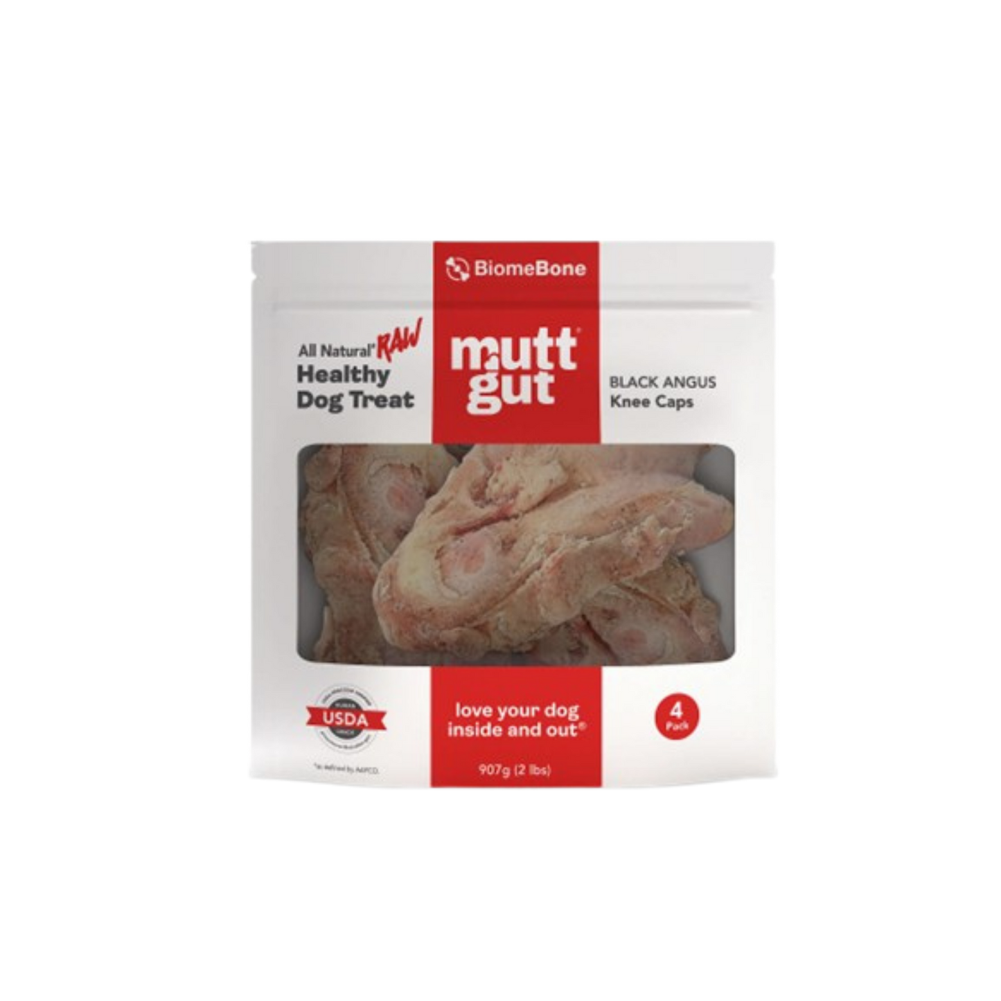 MuttGut Frozen Black Angus Knee Caps