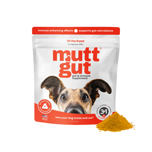 MuttGut Gut & Immune Supplement Powder for Dogs Over 40lbs