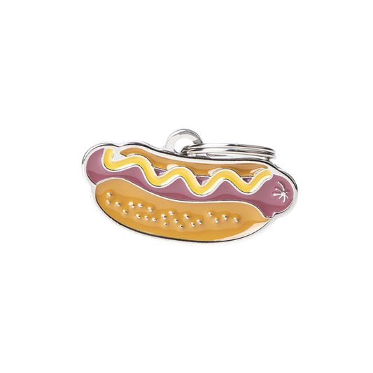 Myfamily Food Hot Dog ID Tag