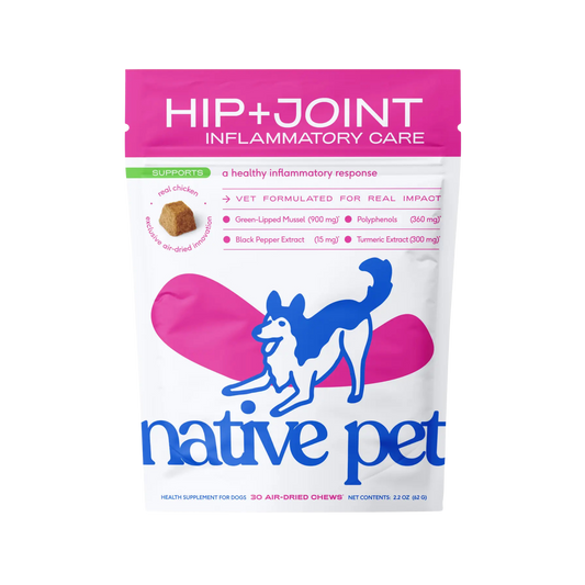 Native Pet Hip+Joint Inflammatory Care for Dogs