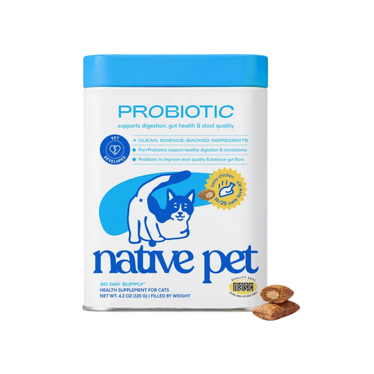 Native Pet Probiotic for Cats, 4.2oz