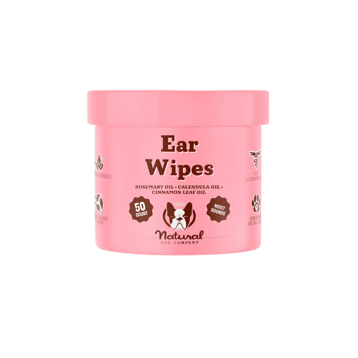 Natural Dog Company Ear Wipes
