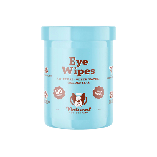 Natural Dog Company Eye Wipes, 100ct