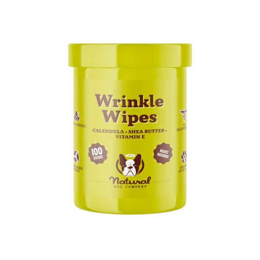 Natural Dog Company Wrinkle Wipes