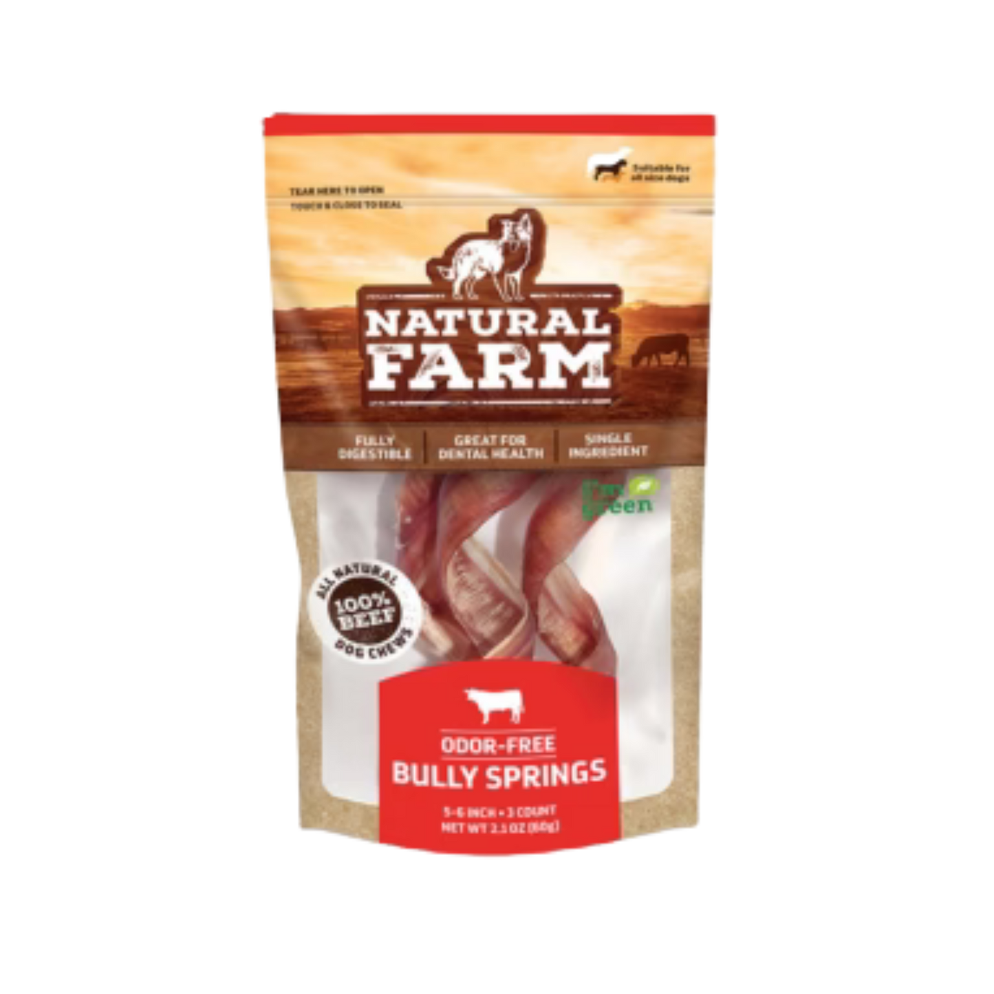 Natural Farm 5-6" Bully Springs