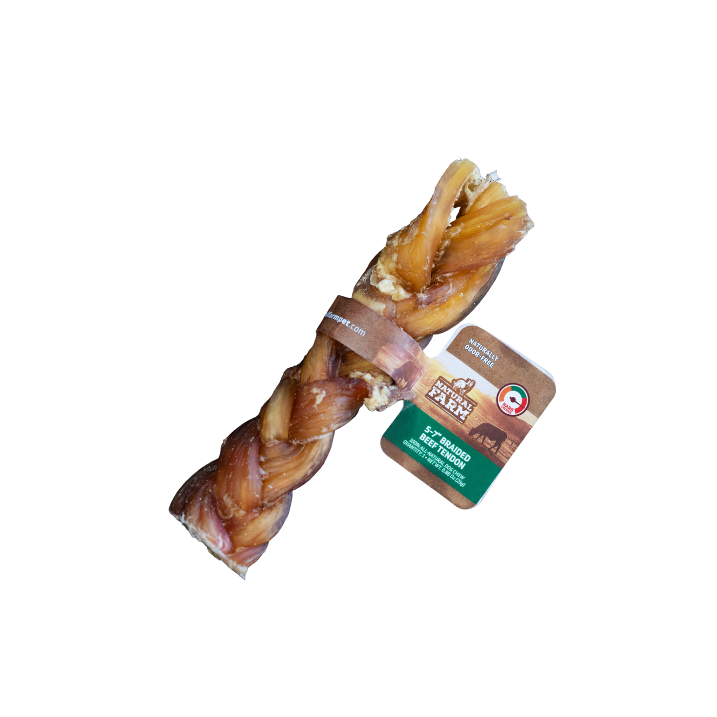 Natural Farm 5-7" Braided Beef Tendon