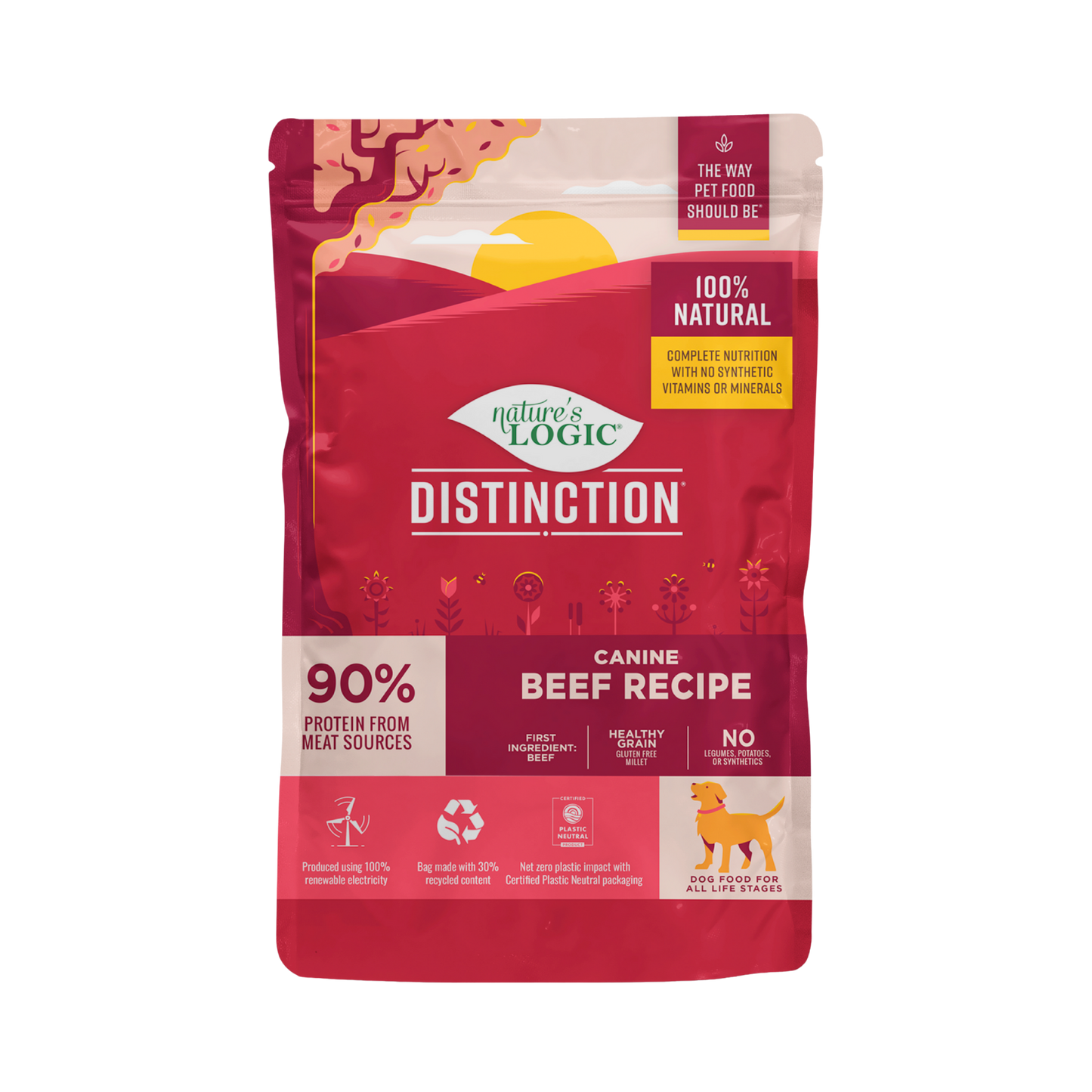 Nature's Logic Distinction Canine Beef Recipe Dry Dog Food