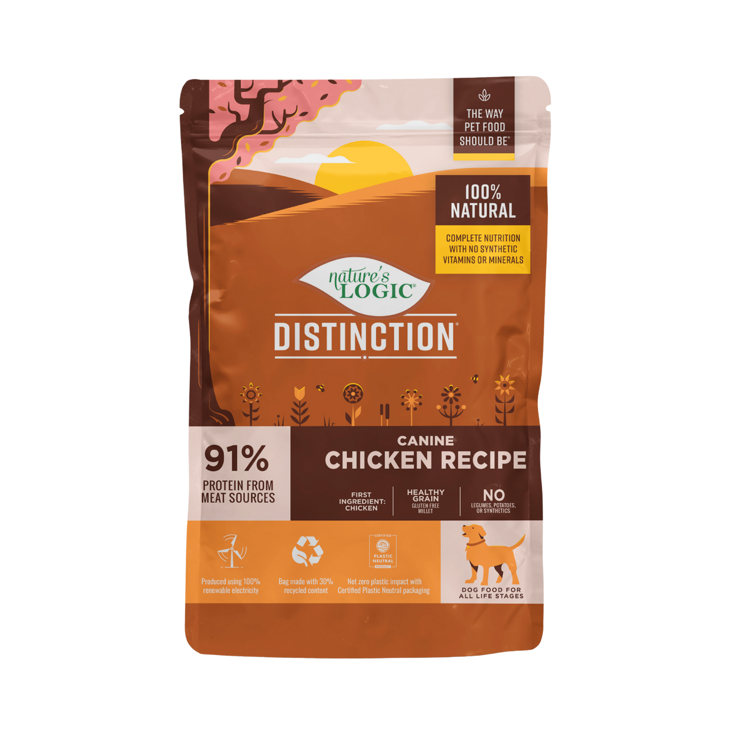 Nature's Logic Distinction Canine Chicken Recipe Dry Dog Food