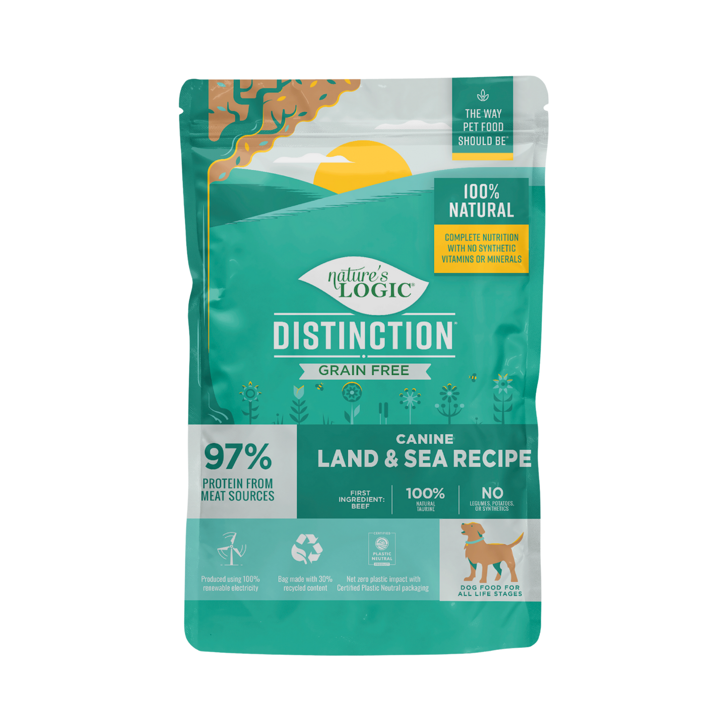 Nature's Logic Distinction Canine Land & Sea Recipe Dry Dog Food