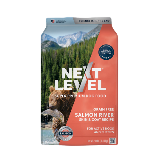 Next Level Salmon River Dry Dog Food, 40lb