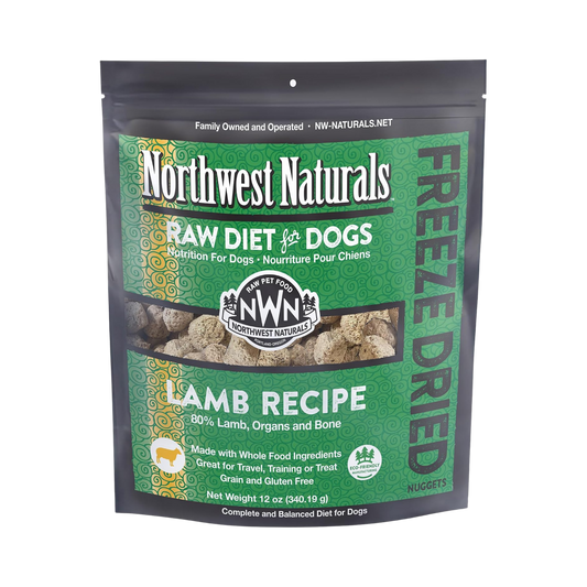 Northwest Naturals Freeze-Dried Lamb Recipe for Dogs, 12oz
