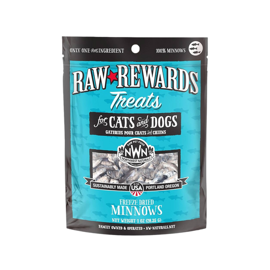 Northwest Naturals Raw Rewards Freeze-Dried Minnows for Dogs & Cats