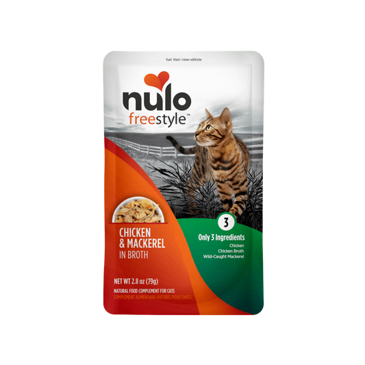 Nulo FreeStyle Meaty Pouches Chicken & Mackerel Recipe for Cats