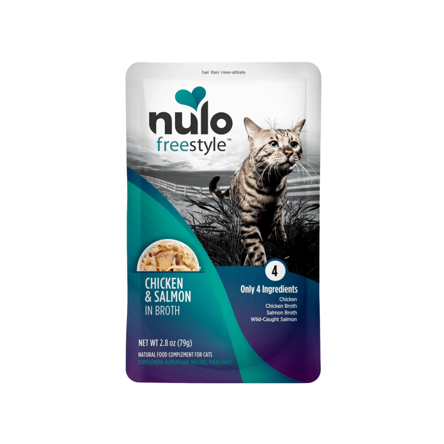 Nulo FreeStyle Meaty Pouches Chicken & Salmon Recipe for Cats