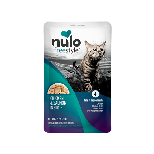 Nulo FreeStyle Meaty Pouches Chicken & Salmon Recipe for Cats