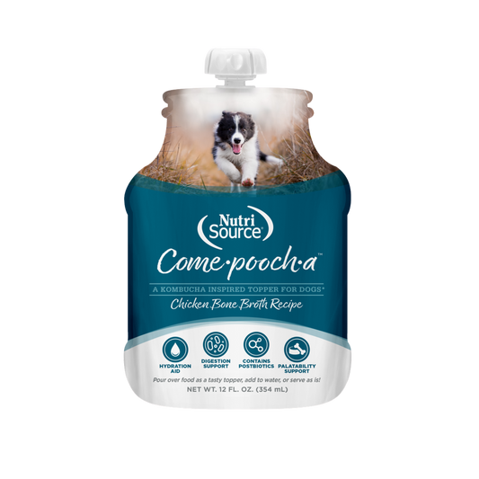 NutriSource Come-Pooch-A Chicken Bone Broth Recipe