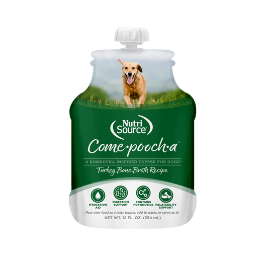 NutriSource Come-Pooch-A Turkey Bone Broth Recipe