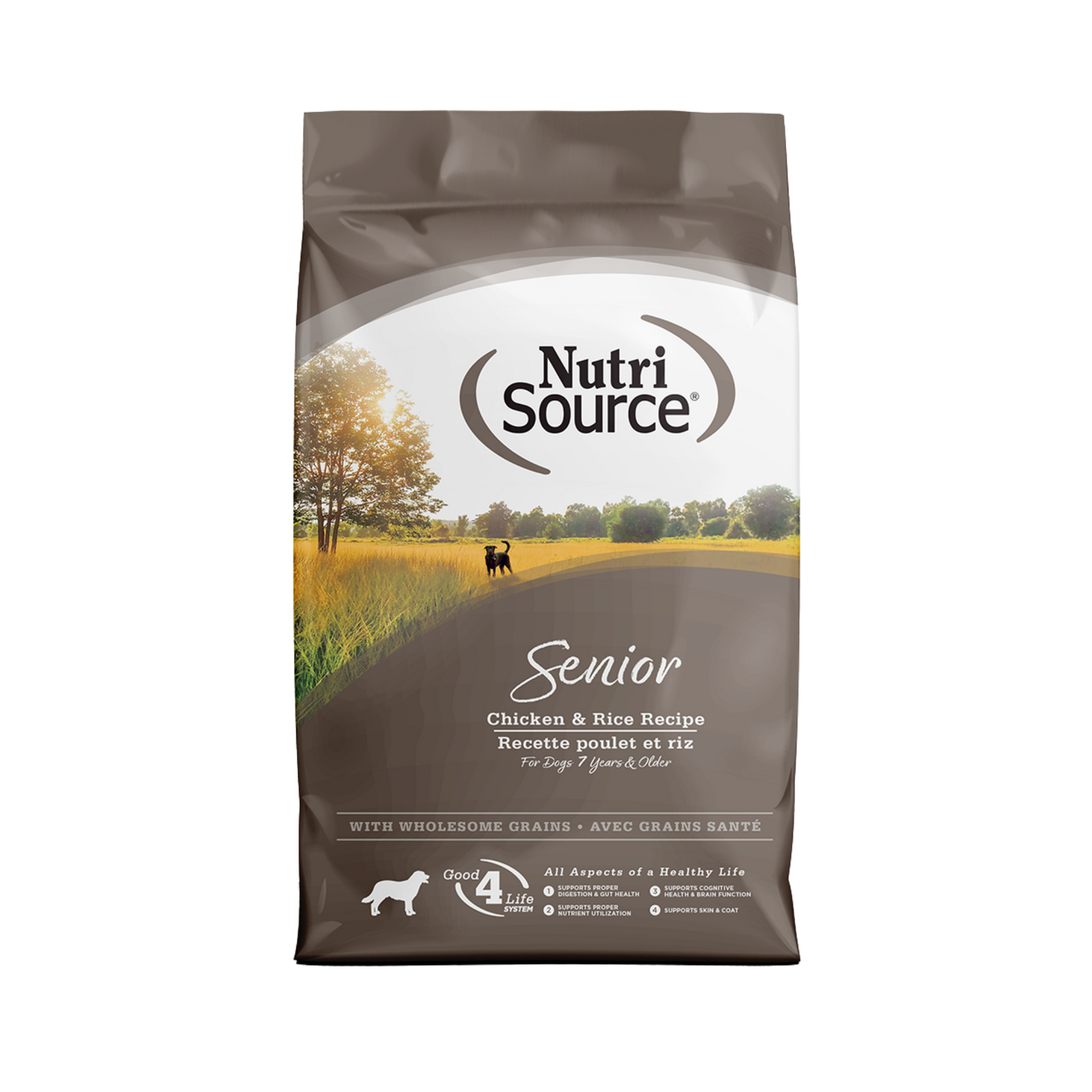 NutriSource Senior Chicken & Rice Recipe Dry Dog Food