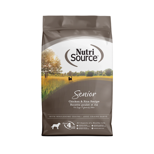 NutriSource Senior Chicken & Rice Recipe Dry Dog Food