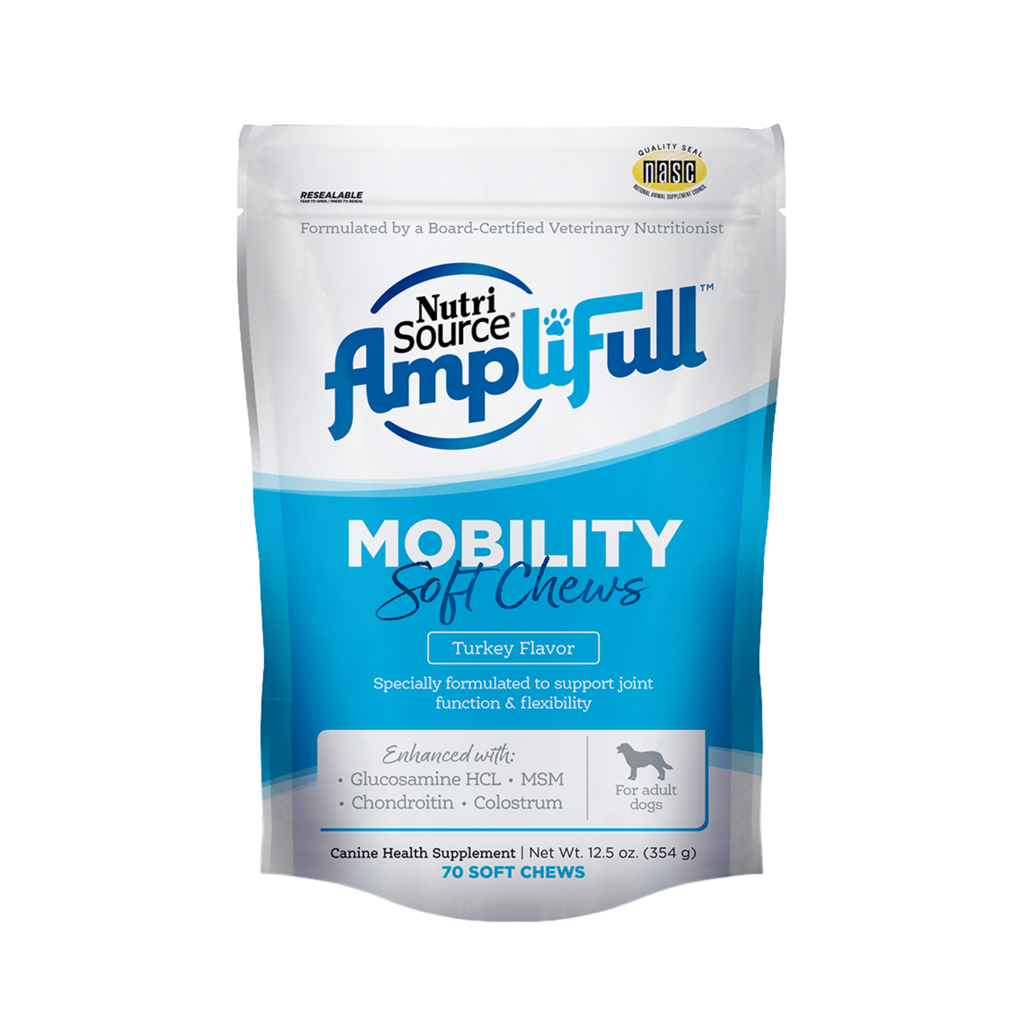 NutriSource Soft Chew Mobility Supplement Mobility Canine Health Supplements