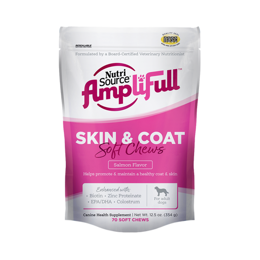 NutriSource Soft Chew Skin & Coat Supplement Skin & Coat Canine Health Supplements