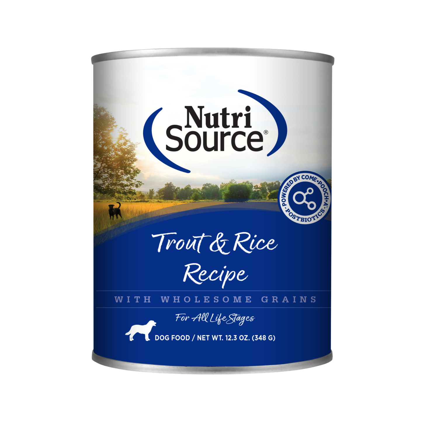 NutriSource Trout & Rice Recipe Wet Dog Food