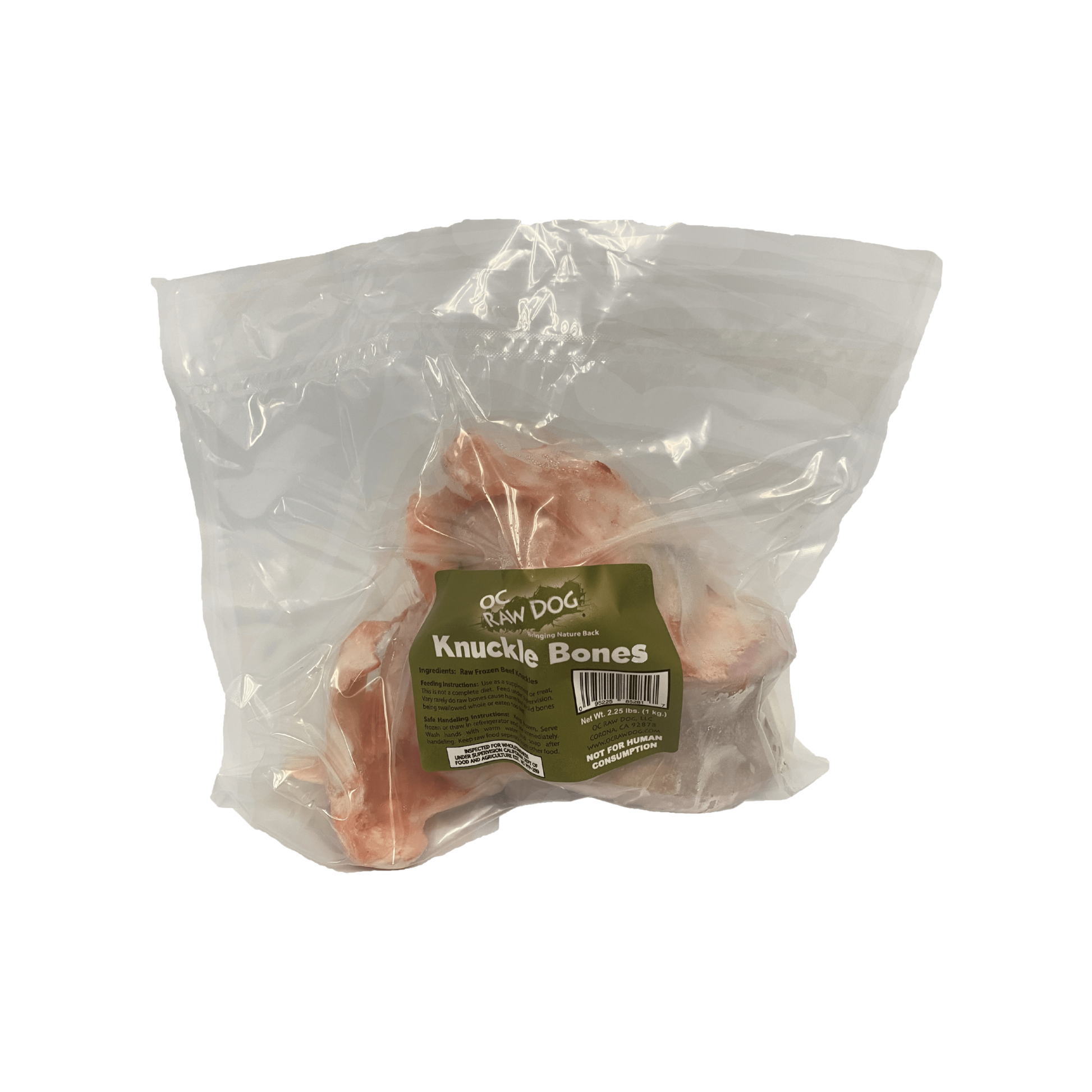 OC Raw Frozen Knuckle Bone – Pups & Cubs Premium Pet Food