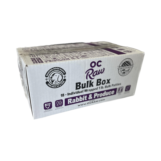 OC Raw Rabbit & Produce Bulk Box