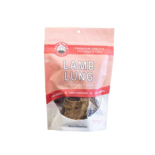 Oma's Pride Dehydrated Lamb Lung