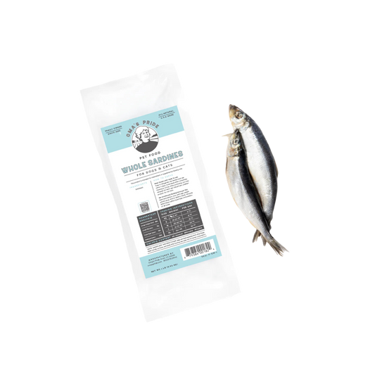Oma's Pride Whole Sardines for Dogs & Cats