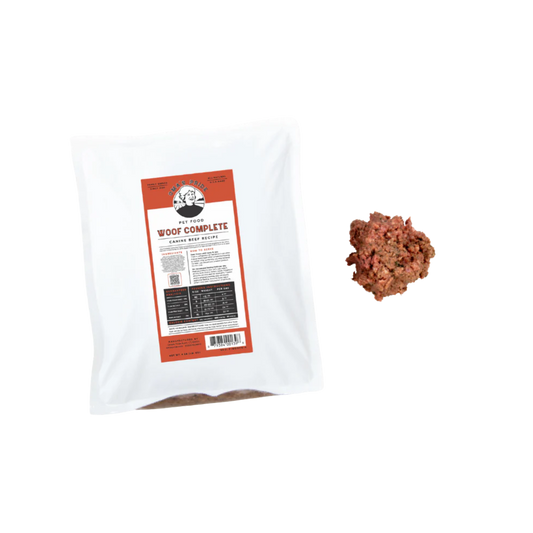 Oma's Pride Woof Complete Raw Beef Recipe for Dogs