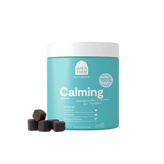 Open Farm Calming Health Supplement Chews for Dogs