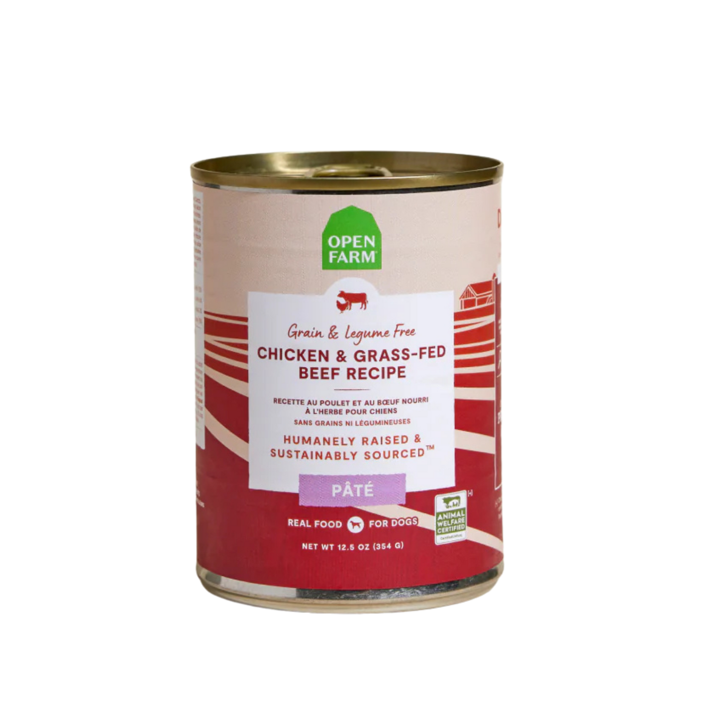 Open Farm Chicken & Grass-Fed Beef Pâté for Dogs