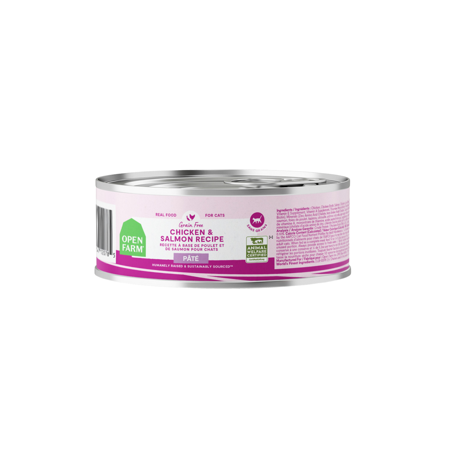 Open Farm Chicken & Salmon Pâté for Cats