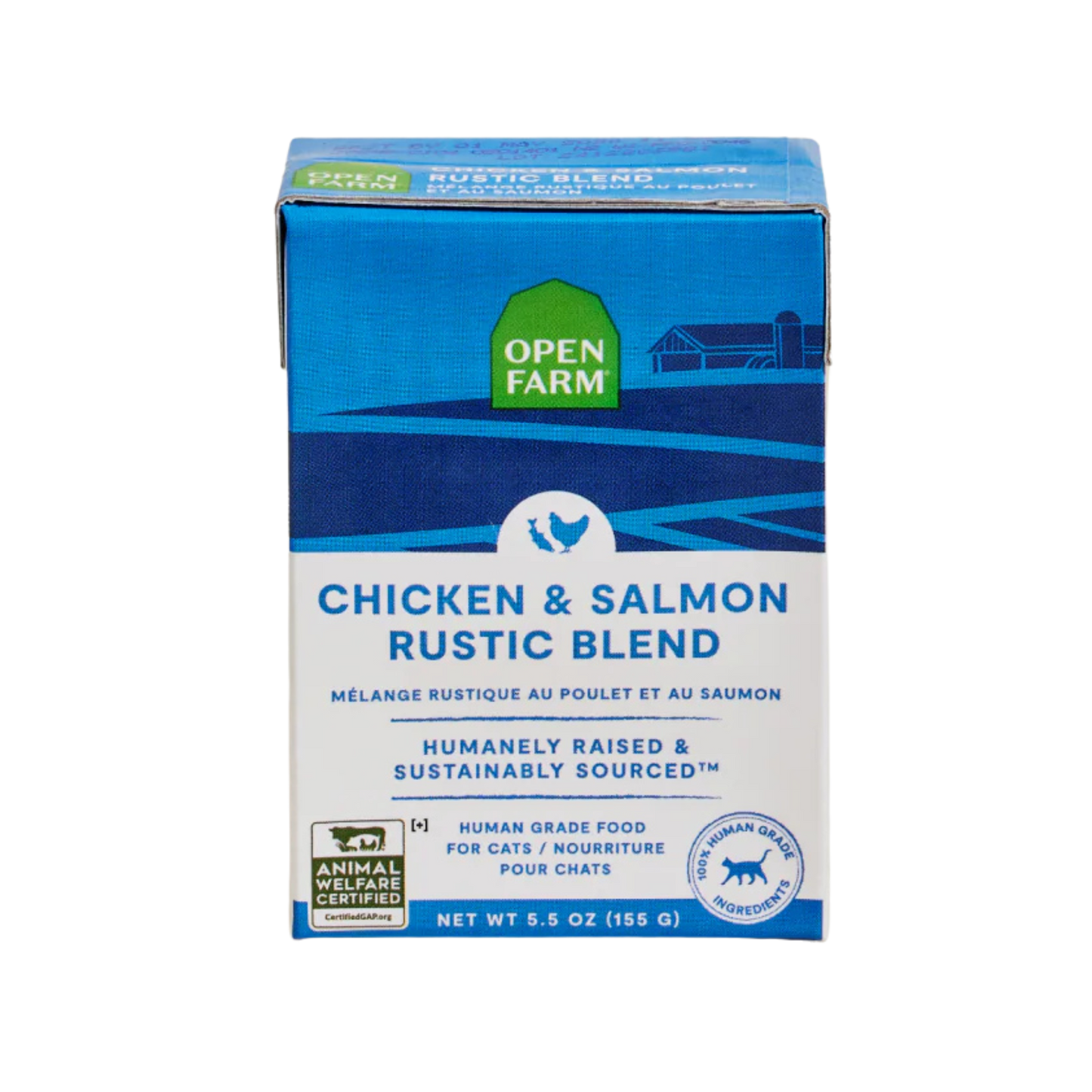 Open Farm Chicken & Salmon Rustic Blend Wet Cat Food