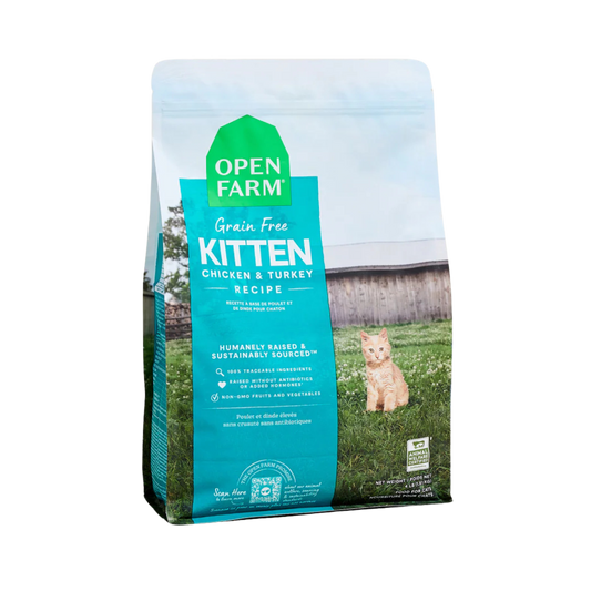Open Farm Chicken & Turkey Grain-Free Kitten Kibble