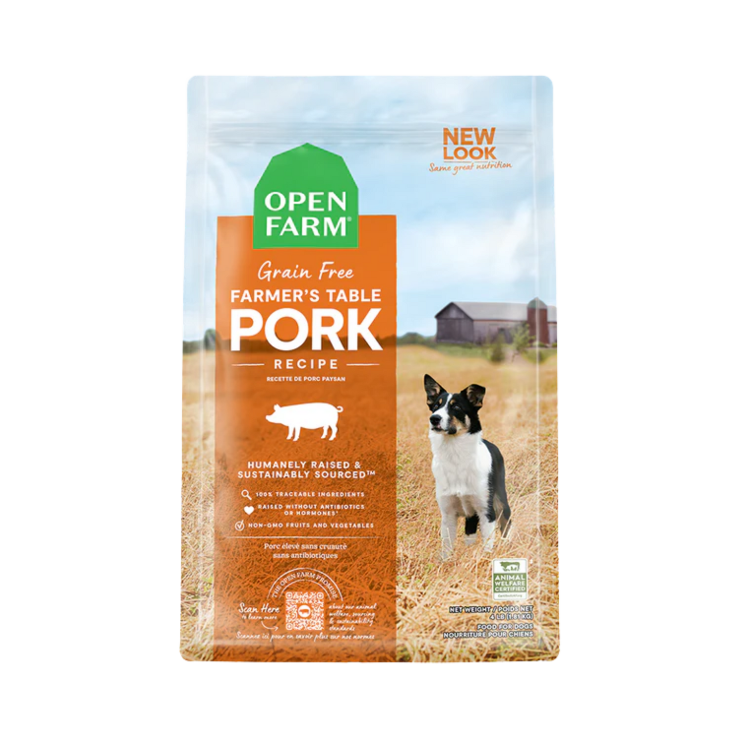 Open Farm Farmer's Table Pork Grain-Free Dry Dog Food