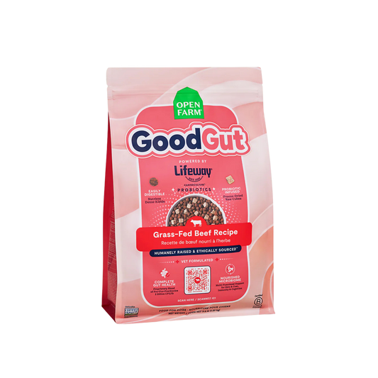 Open Farm GoodGut Grass-Fed Beef Dry Dog Food