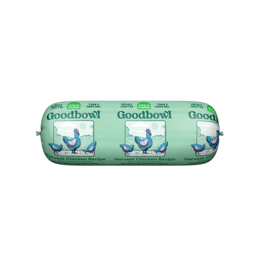 Open Farm Goodbowl Harvest Chicken Freshly Crafted Roll for Dogs