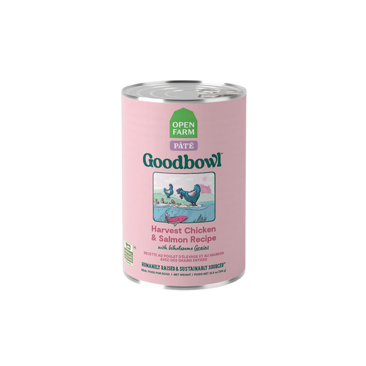 Open Farm Goodbowl Harvest Chicken & Salmon Pâté for Dogs